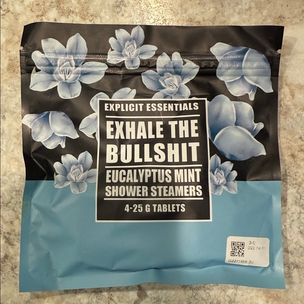 Eucalyptus Mint Shower Steamers - Blue